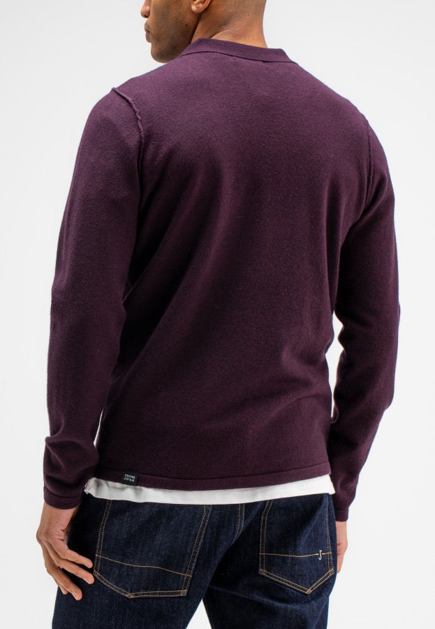 Afbeelding van M2626102 Pascha Purple - Clifden Polo - Butcher of Blue
