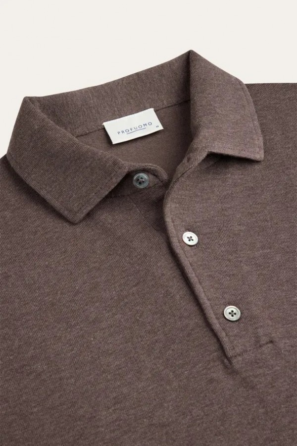 Afbeelding van PPXJ30003D - Polo One Pieze - Aubergine - PROFUOMO