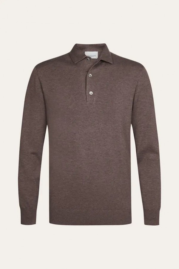 Afbeelding van PPXJ30003D - Polo One Pieze - Aubergine - PROFUOMO