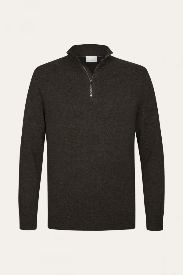 Afbeelding van PPXJ30012E - Heren Trui Half Zip - PROFUOMO