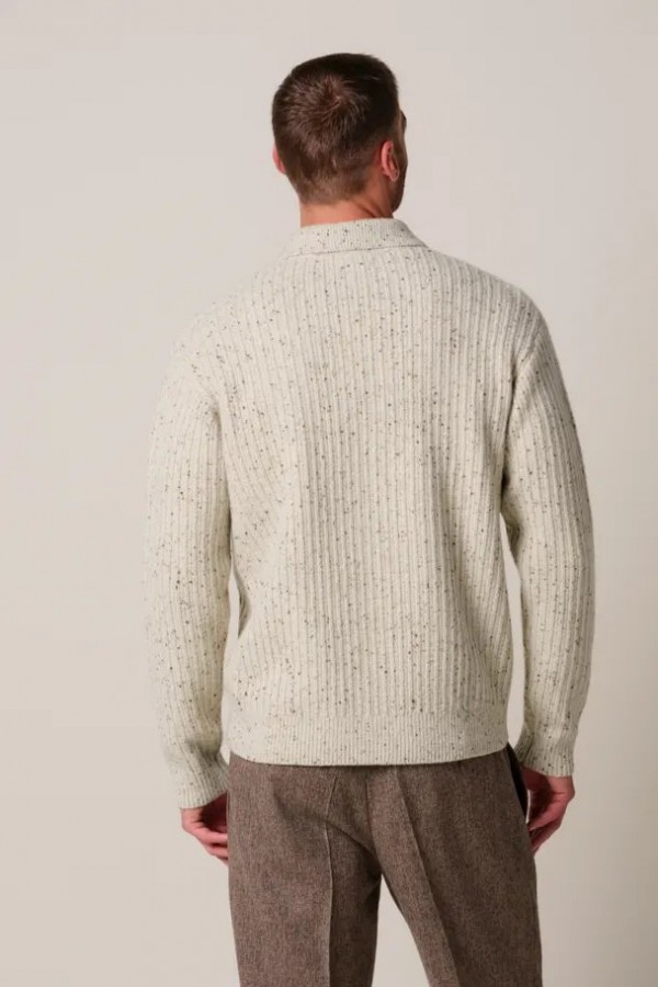 Afbeelding van PPXJ30045A -Polo Open Collar - Zand - PROFUOMO