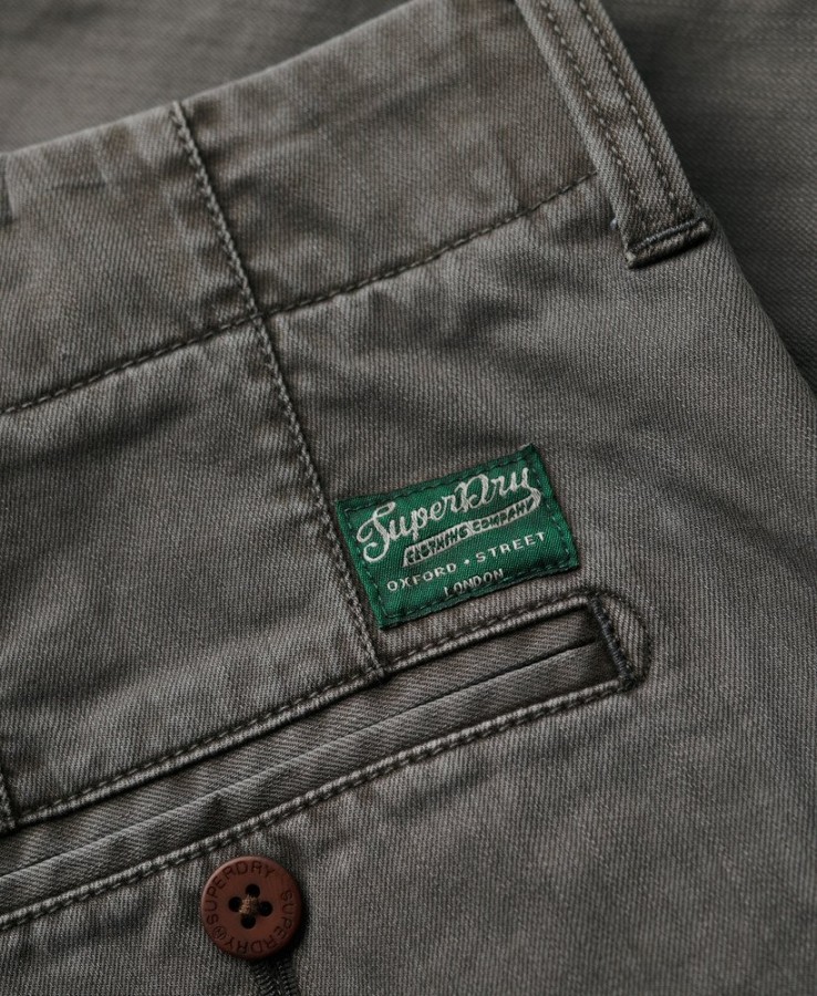 Afbeelding van M7110486A PREMIUM CHINO Washed Grey  - SuperDry