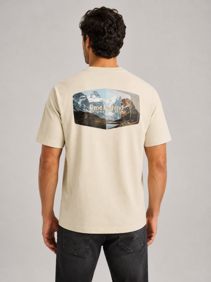 Afbeelding van PTSS2608572 - 7013 - T-Shirt - Digital Relaxed - PME LEGEND