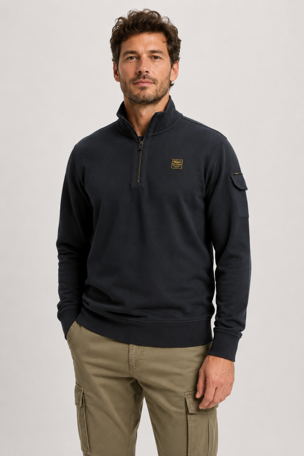 Afbeelding van PSW2608423 - 5281 - Half Zip Sweater - PME LEGEND