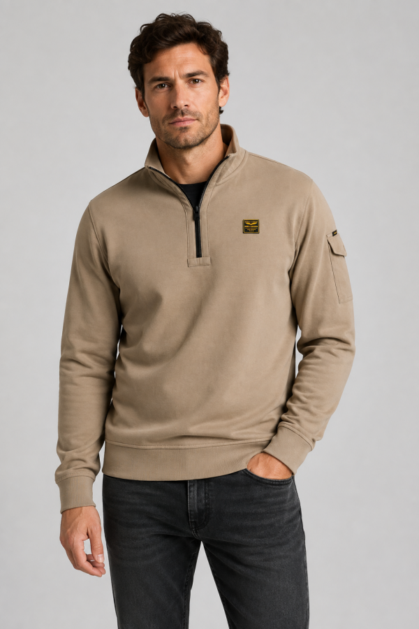 Afbeelding van PSW2608423 - 6485 - Half Zip Sweater - PME LEGEND