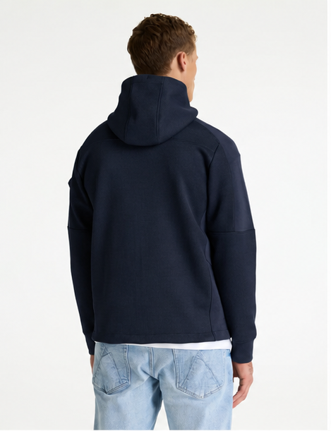 Afbeelding van 41150012 E6025 - Cardigan Sweat Vest Adan Zip -  CHASIN'