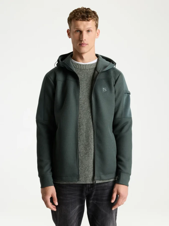 Afbeelding van 41150012 - E5001 - ADAN - Cardigan Sweat Vest - Chasin'