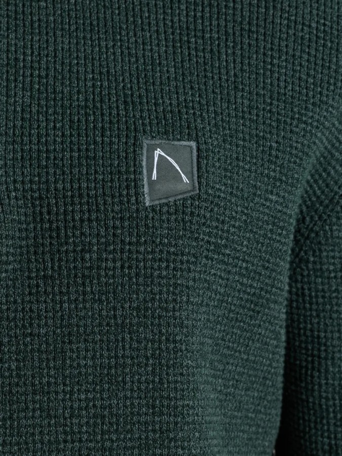 Afbeelding van 31140004 Oscar Brik Half Zip  - E5001 - Trui - Chasin'