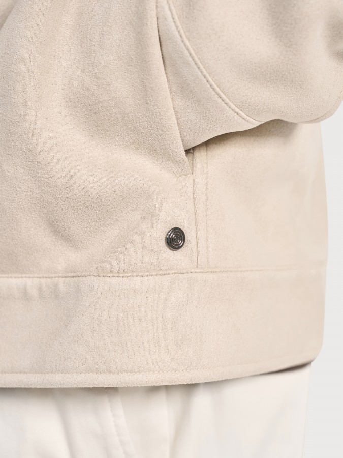 Afbeelding van Milano Jacket Stone Overshirt - Blue Industry