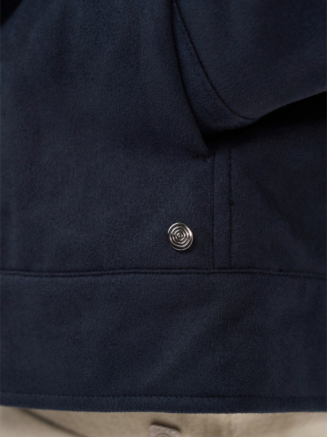 Afbeelding van Milano Jacket Navy  Overshirt  - Blue Industry