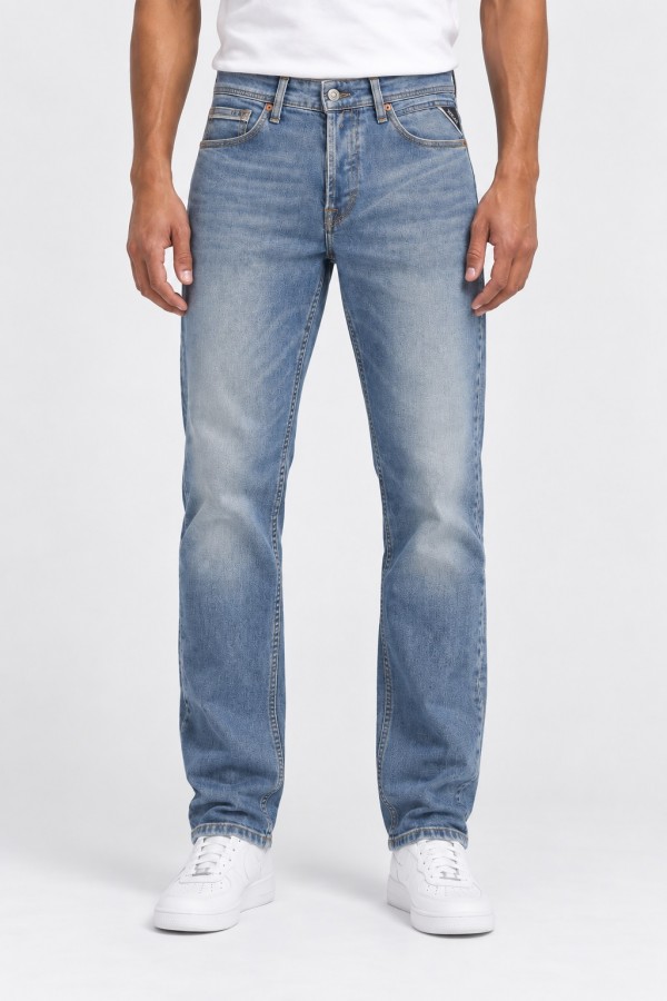 Afbeelding van M0972 Grover - 000.573 228 - C010 - Denim Regular Straight - REPLAY