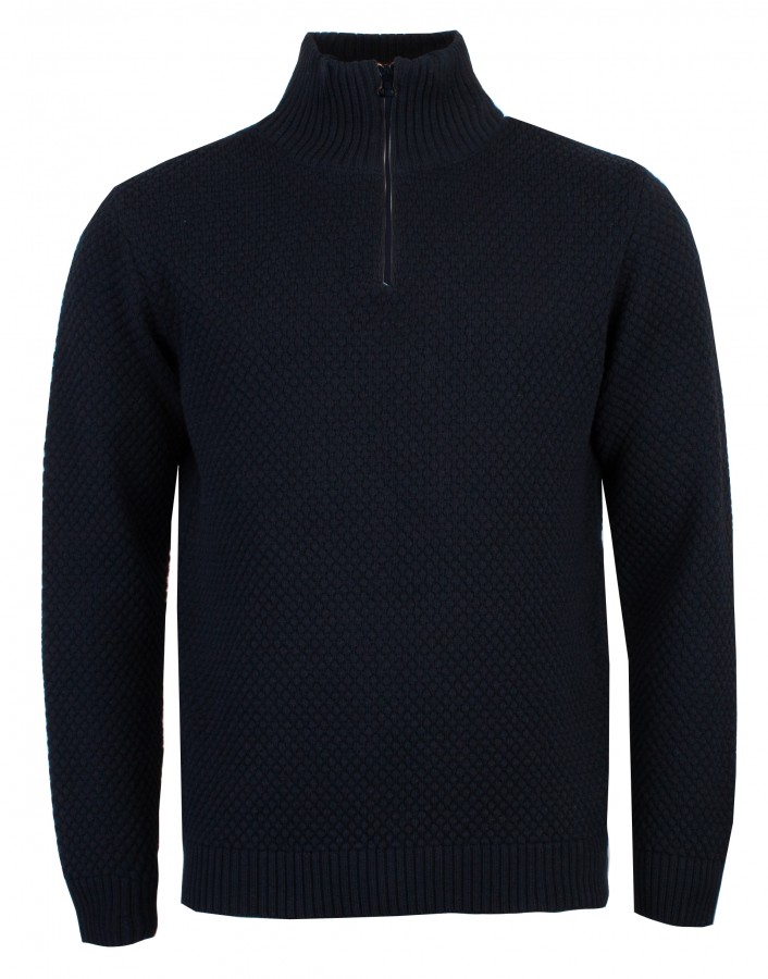 Afbeelding van KS3000015 KSDEV Half Zip 469 Sky Captain Heren Trui - Kronstadt