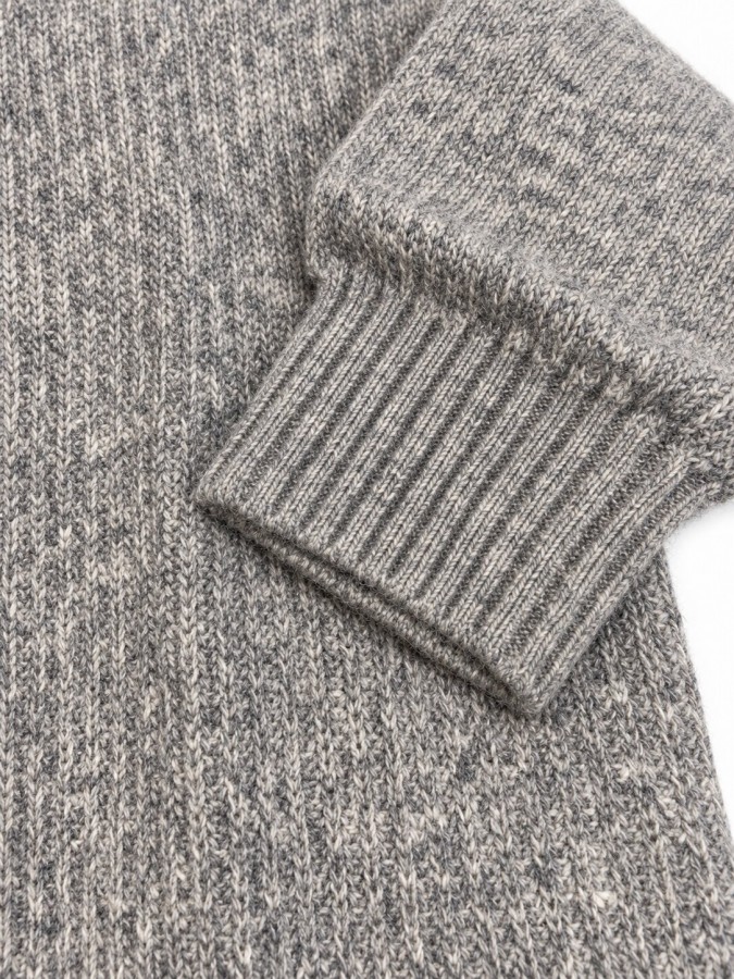 Afbeelding van KS35005 KSDORSEY Half Zip 913  Grey Mix -Trui - Kronstadt