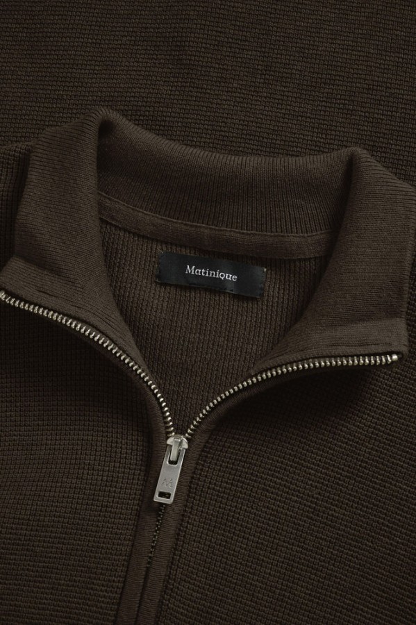 Afbeelding van Lagoon Half Zip Trui - Turkisch Coffee  - Matinique