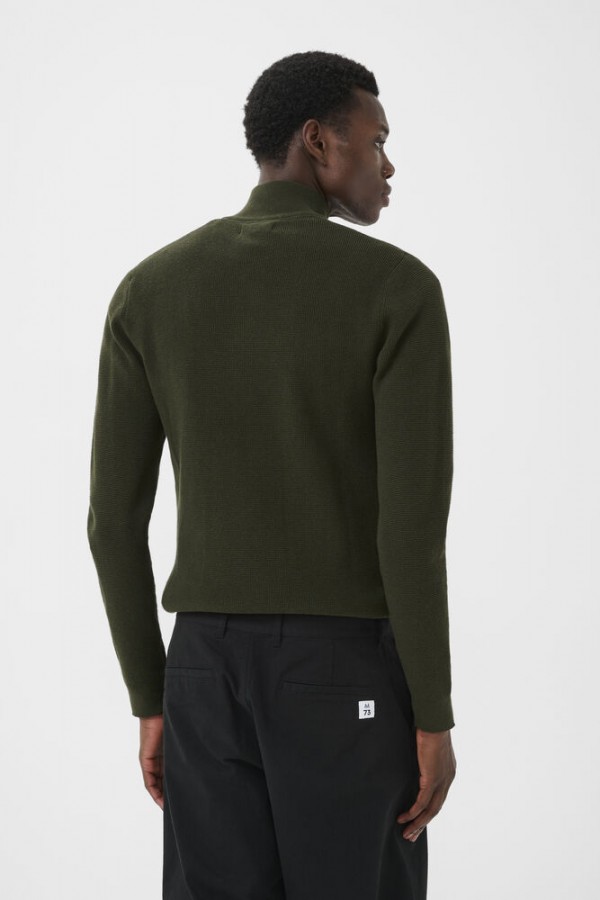Afbeelding van Lagoon Half Zip Trui - Dark Forest - Matinique