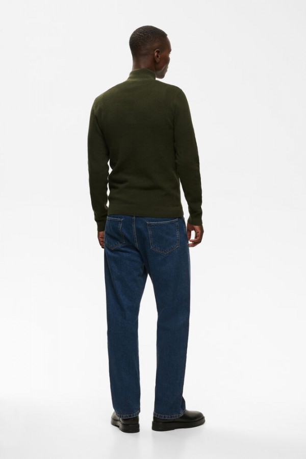 Afbeelding van Lagoon Half Zip Trui - Dark Forest - Matinique