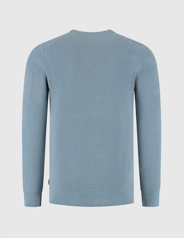 Afbeelding van LUX 70045 Ashley Blue - Crew Neck Trui - Saint Steve