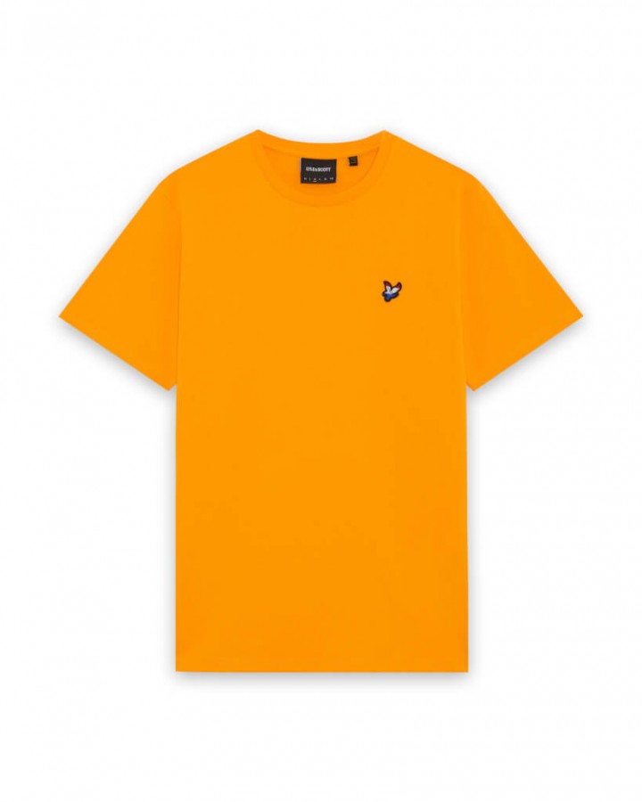 Afbeelding van TS2490V - Flag Holland Tee - Y243 Bright Orange - T-Shirt Fancy - Lyle & Scott