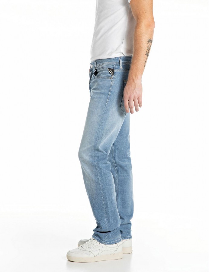 Afbeelding van MA972 Grover 000.573 104 009 - Heren Denim - Regular Straight -REPLAY