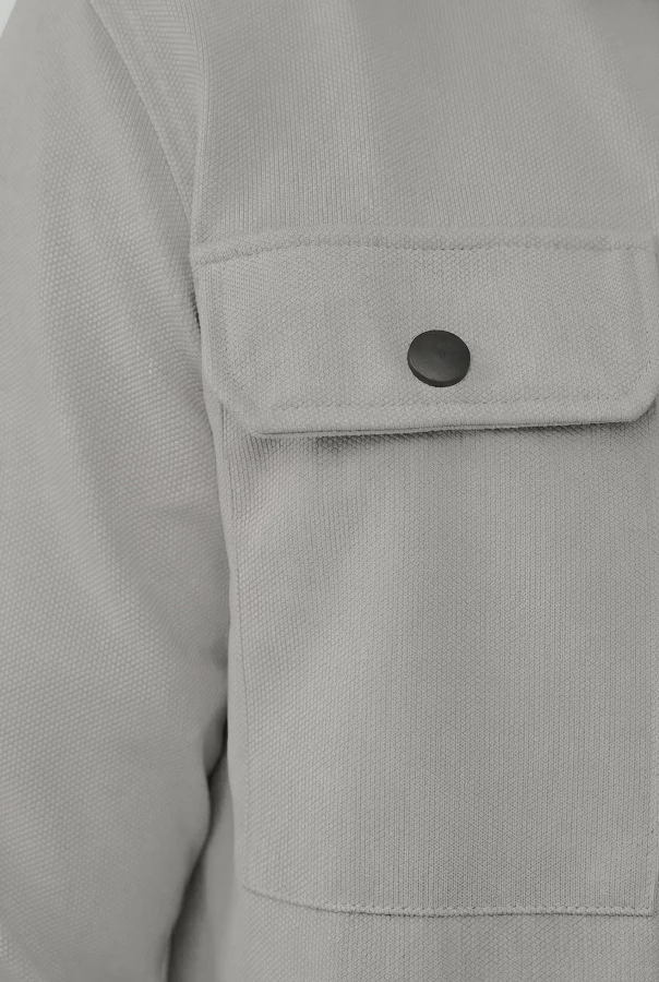 Afbeelding van SHIFT MOS10215 Grey - Heren Overshirt - Solution