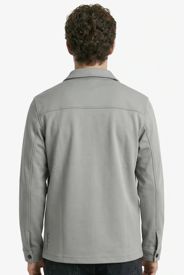 Afbeelding van SHIFT MOS10215 Grey - Heren Overshirt - Solution