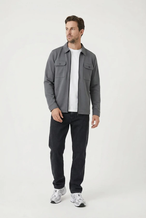 Afbeelding van SHIFT MOS10216 Antra Heren Overshirt - Solution