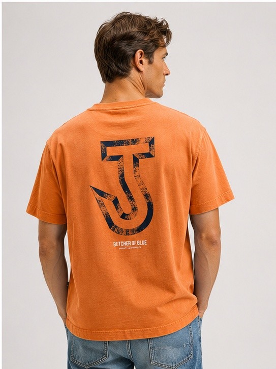 Afbeelding van Army WK Tee - Orange - T-Shirt - Butcher of Blue