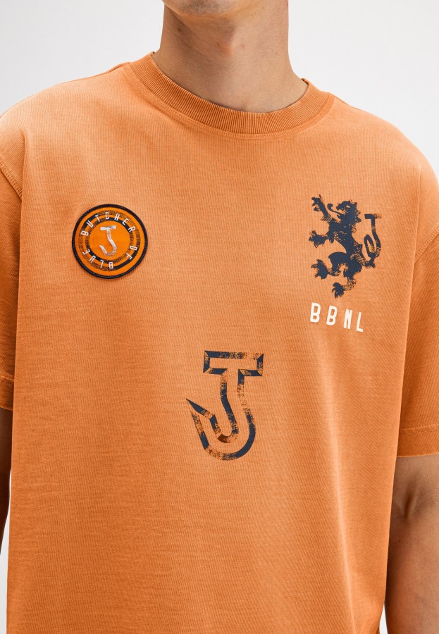 Afbeelding van Army WK Tee - Orange - T-Shirt - Butcher of Blue