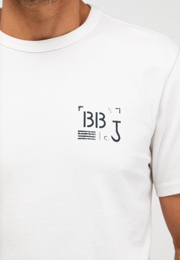 Afbeelding van Army Stencil Tee M2612005 - Titan White 112 T-Shirt - Butcher of Blue