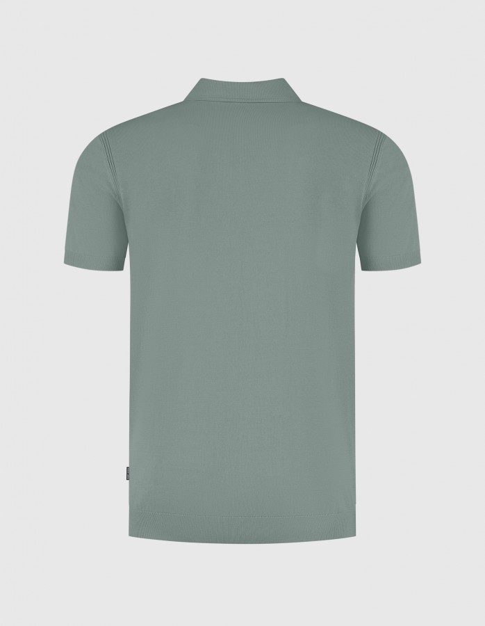 Afbeelding van JOACHIM 60018 Silver Green - Polo Trui - Saint Steve