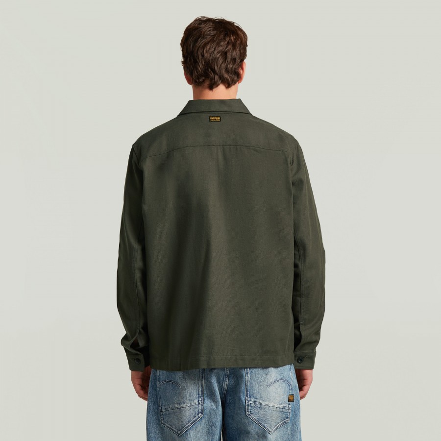Afbeelding van D29313 D750 Core Overshirt 995 Asfalt  - Overshirt - G-Star