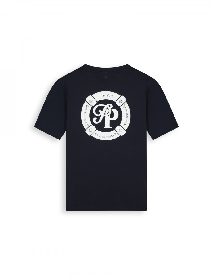Afbeelding van 26020101 - 57 - Buoy Initials - T-Shirt - Purepath