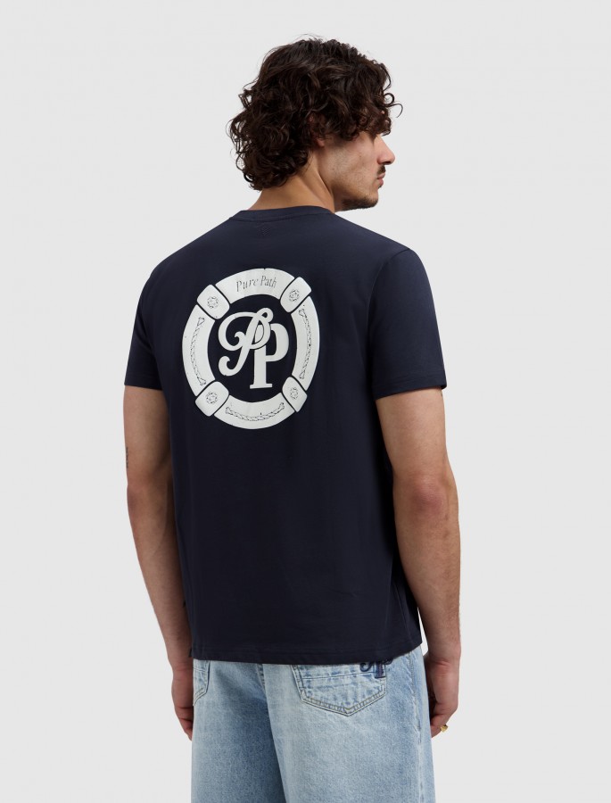 Afbeelding van 26020101 - 57 - Buoy Initials - T-Shirt - Purepath