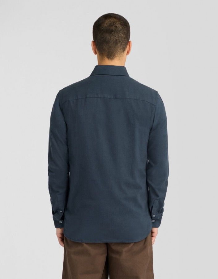 Afbeelding van LW2542V Tonal Plain Flannel Shirt - Overhemd - Lyle & Scott