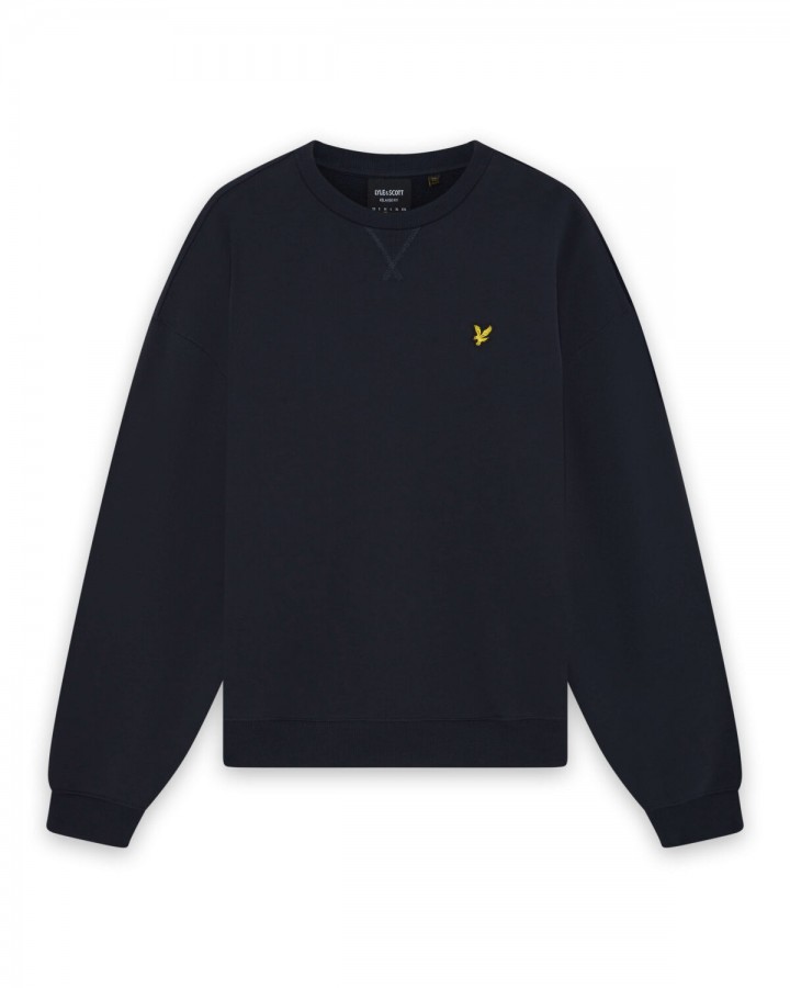 Afbeelding van ML2627V - Heavy weight Loopback - Dark Navy - Sweater - Lyle & Scott