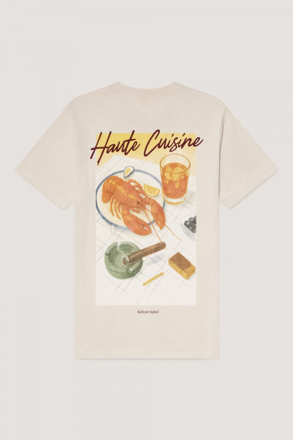 Afbeelding van 2601030206 TS CUISINE 135 Summer Sand T-Shirt - Kultivate
