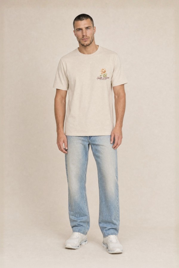 Afbeelding van 2601030206 TS CUISINE 135 Summer Sand T-Shirt - Kultivate