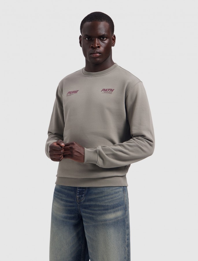 Afbeelding van 26030303 53 Heren Sweater - Crewneck -  Pure Path
