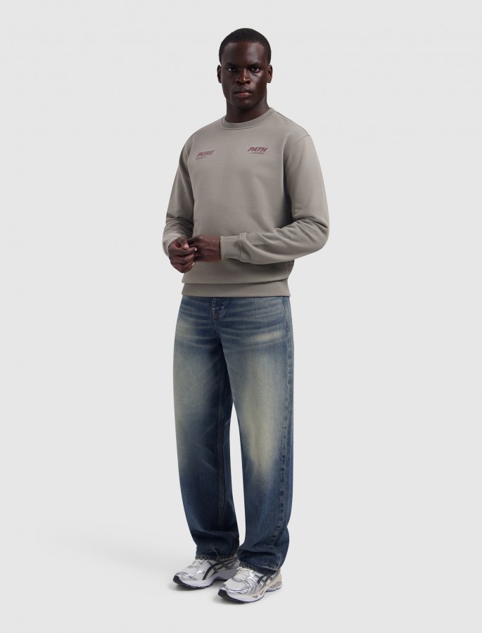 Afbeelding van 26030303 53 Heren Sweater - Crewneck -  Pure Path