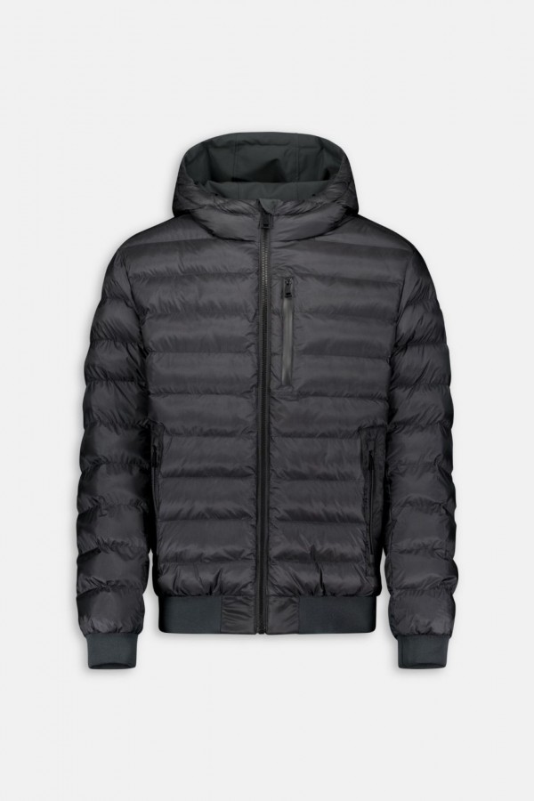 Afbeelding van FRM1165970 - HOODED REVERSIBLE - Gun Metal Jack - AIRFORCE
