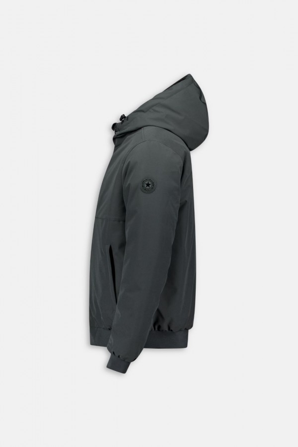 Afbeelding van FRM1165970 - HOODED REVERSIBLE - Gun Metal Jack - AIRFORCE