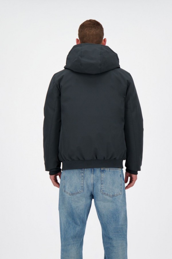 Afbeelding van FRM1165970 - HOODED REVERSIBLE - Gun Metal Jack - AIRFORCE
