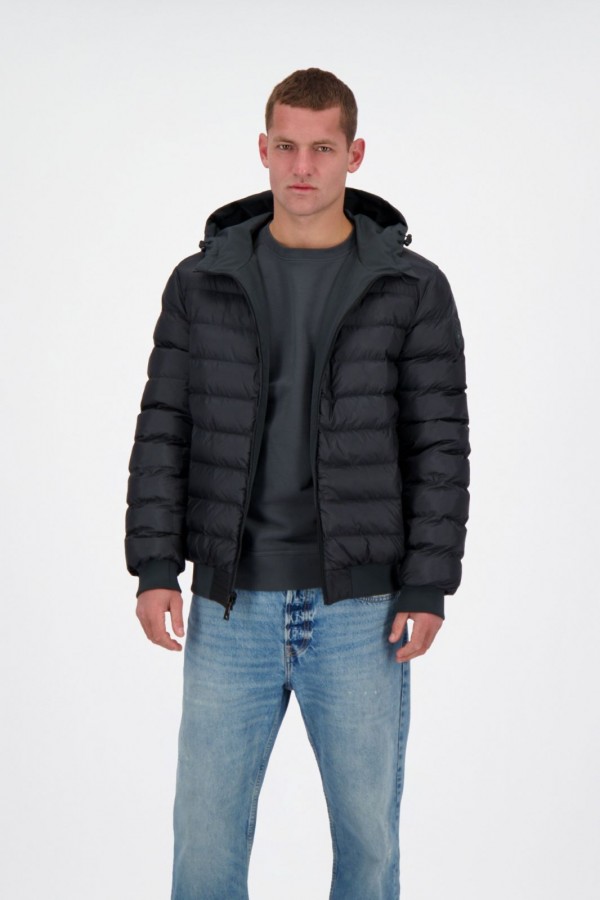 Afbeelding van FRM1165970 - HOODED REVERSIBLE - Gun Metal Jack - AIRFORCE