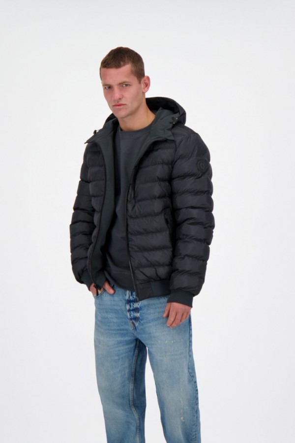 Afbeelding van FRM1165970 - HOODED REVERSIBLE - Gun Metal Jack - AIRFORCE