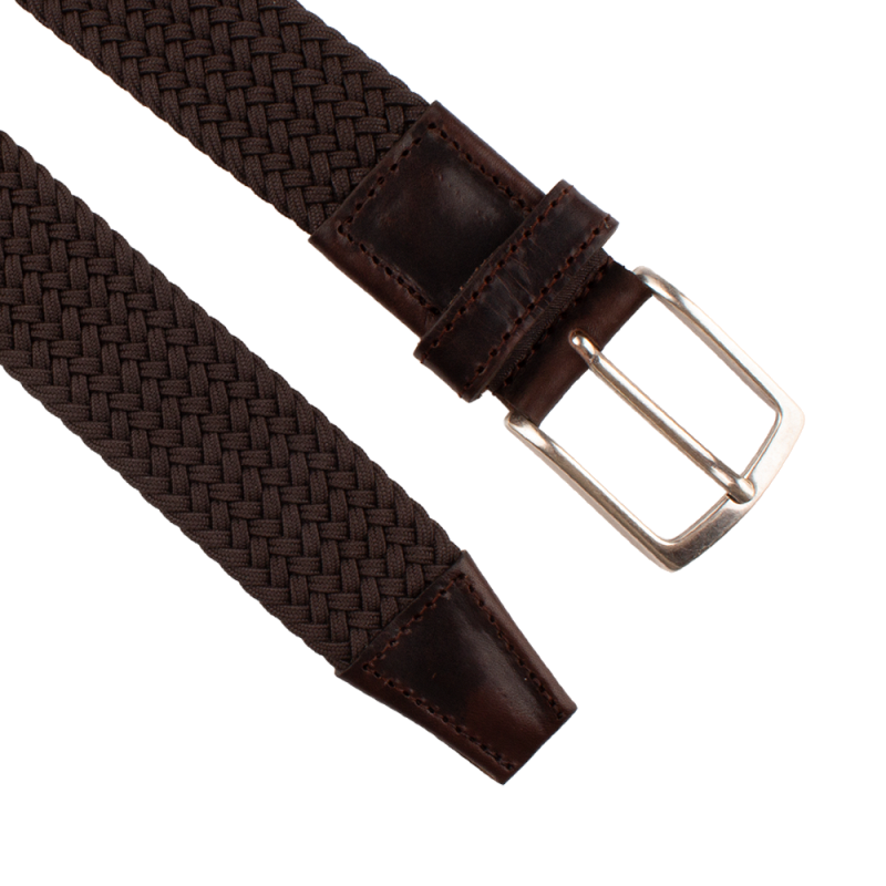 Afbeelding van PS35-24 280 Brown - Elastische Heren Riem Presly & Sun