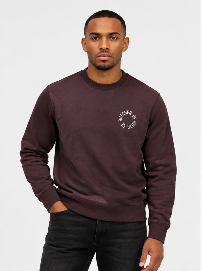 Afbeelding van Circle Crew M2623016 Pasha Purple 845 - Sweater - Butcher of Blue