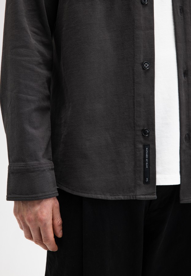 Afbeelding van Phil Peached Jersey M2624015 Agatha Grey 9001Overshirt - Butcher of Blue