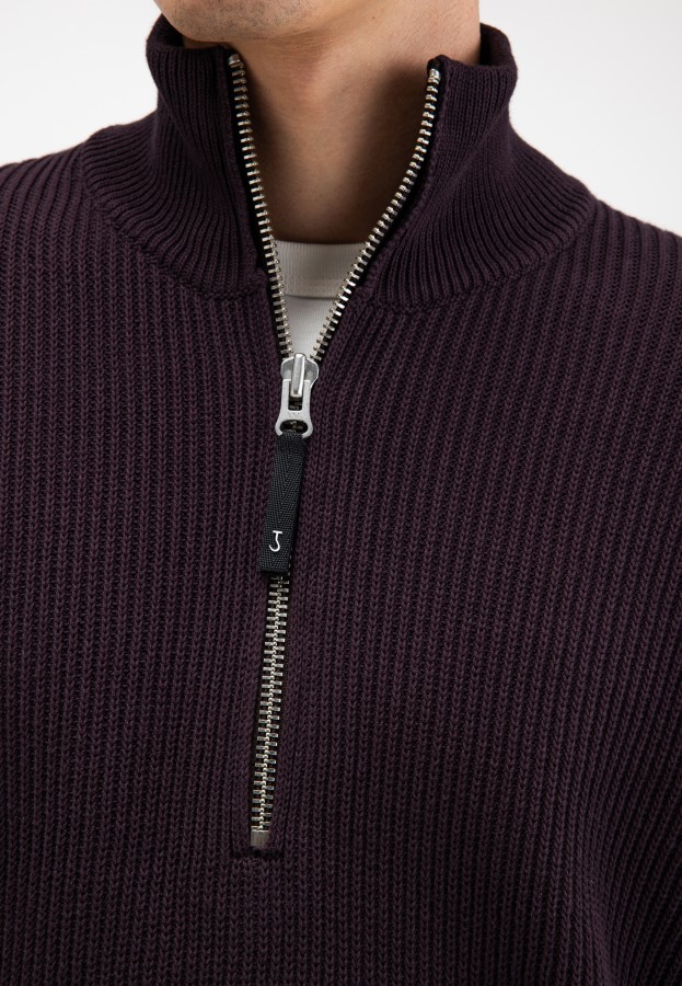 Afbeelding van Galway Half Zip M2626035 Pasha Purple 845 -  Butcher of Blue