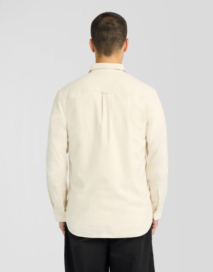 Afbeelding van LW1920V Plain Flanel Y115 White -  Lyle & Scott