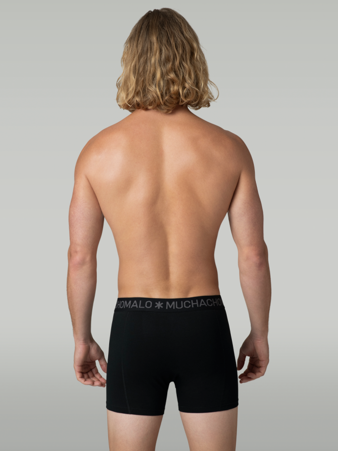 Afbeelding van MODERNAGE Print Black - Heren Boxers - Muchachomalo